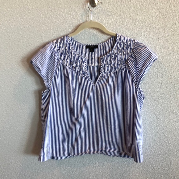 J. Crew Tops - J Crew striped blouse